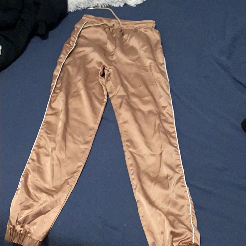 Satin joggers